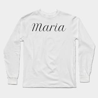 Maria Long Sleeve T-Shirt